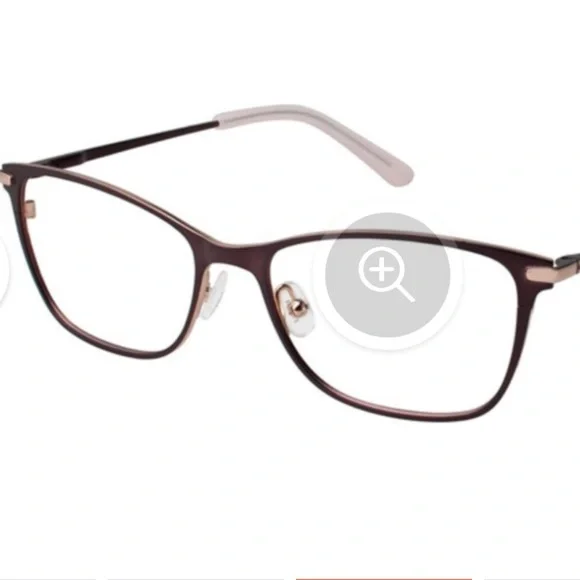 Tura Women’s Ted Baker B239 Eyeglasses Frames Brown/Rose Gold NWT Brown B239 Eyeglasses | Clarkson Eyecare main image 3